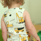 Schnittmuster Tankttop und Unterhemd Linus für Kinder Gr. 92-164 - Sewando