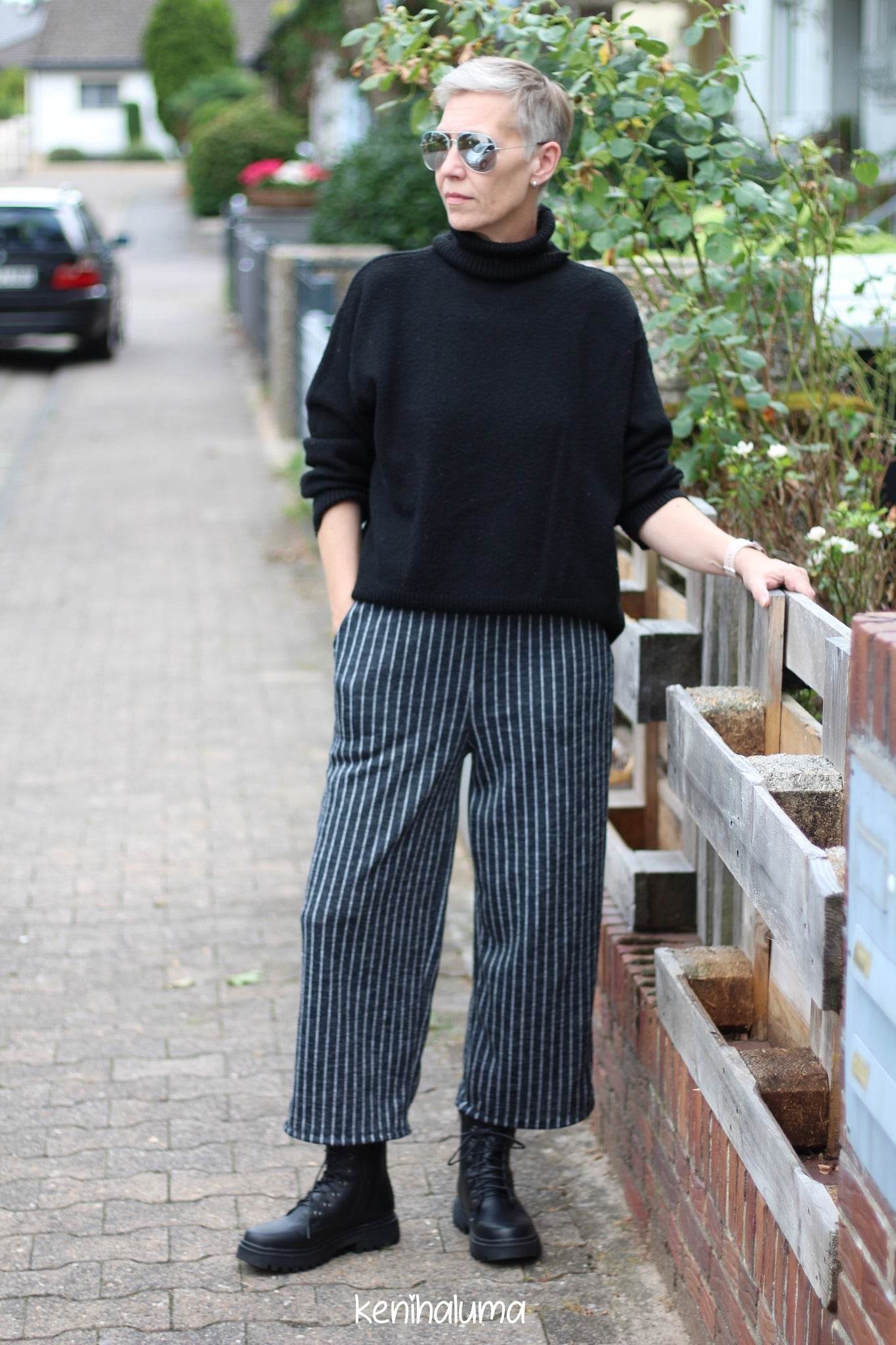 Schnittmuster Palazzohose Hose PIRK Gr. 32-54 : - Sewando
