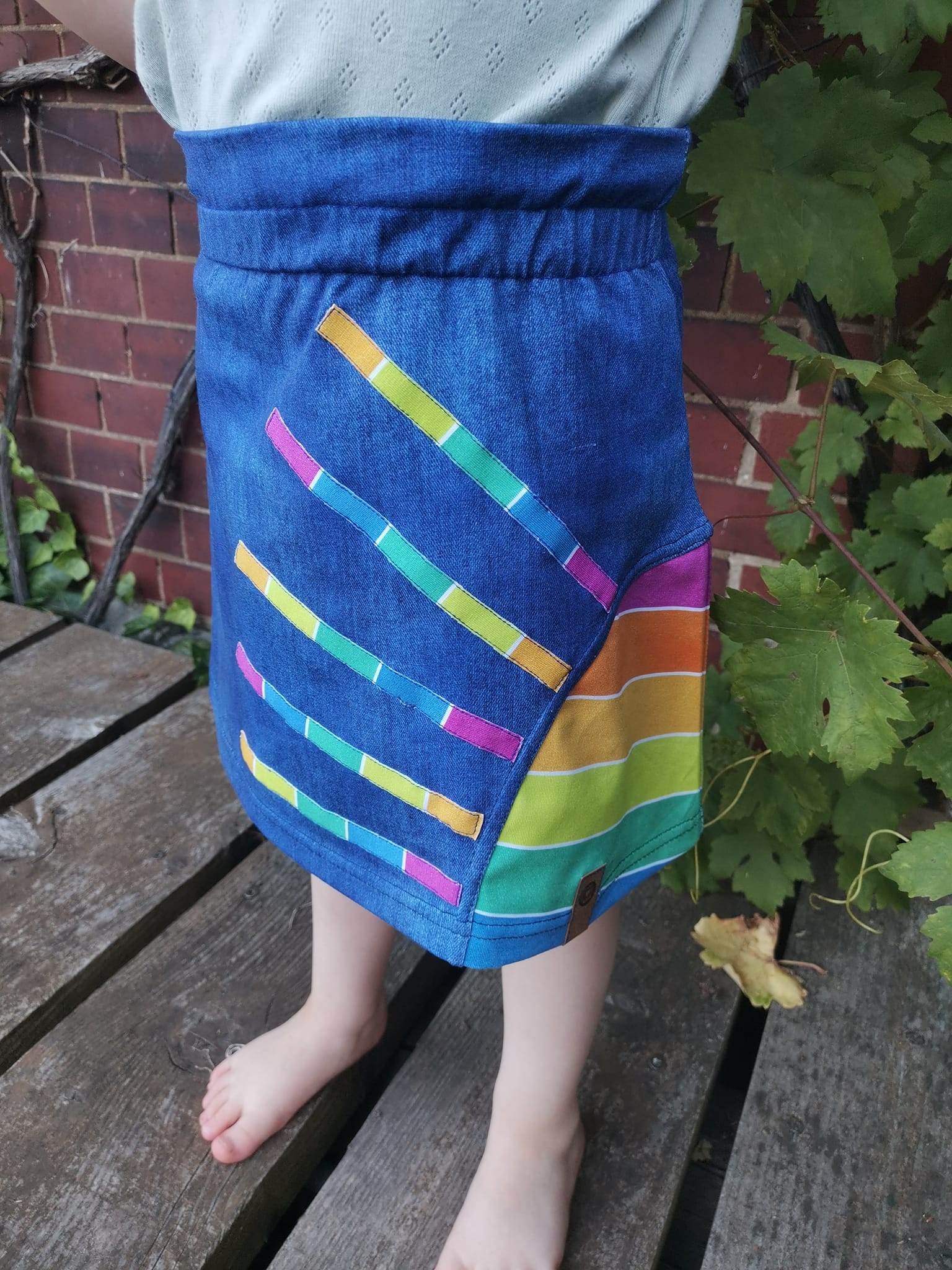 Schnittmuster *Big Wave Skirt* #Rock Gr. 74-158 - Sewando