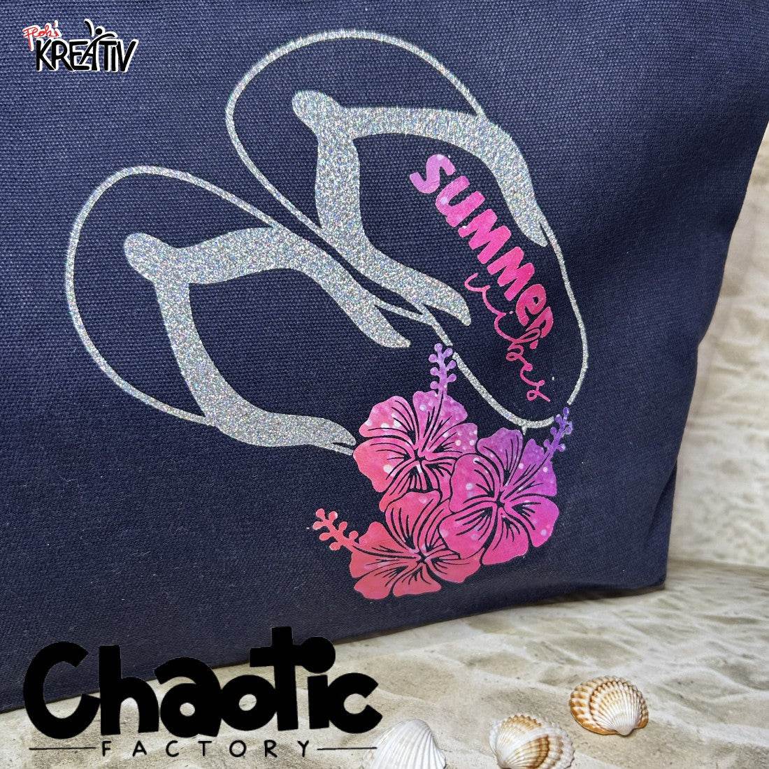 Plotterdatei Flip Flop - Sewando