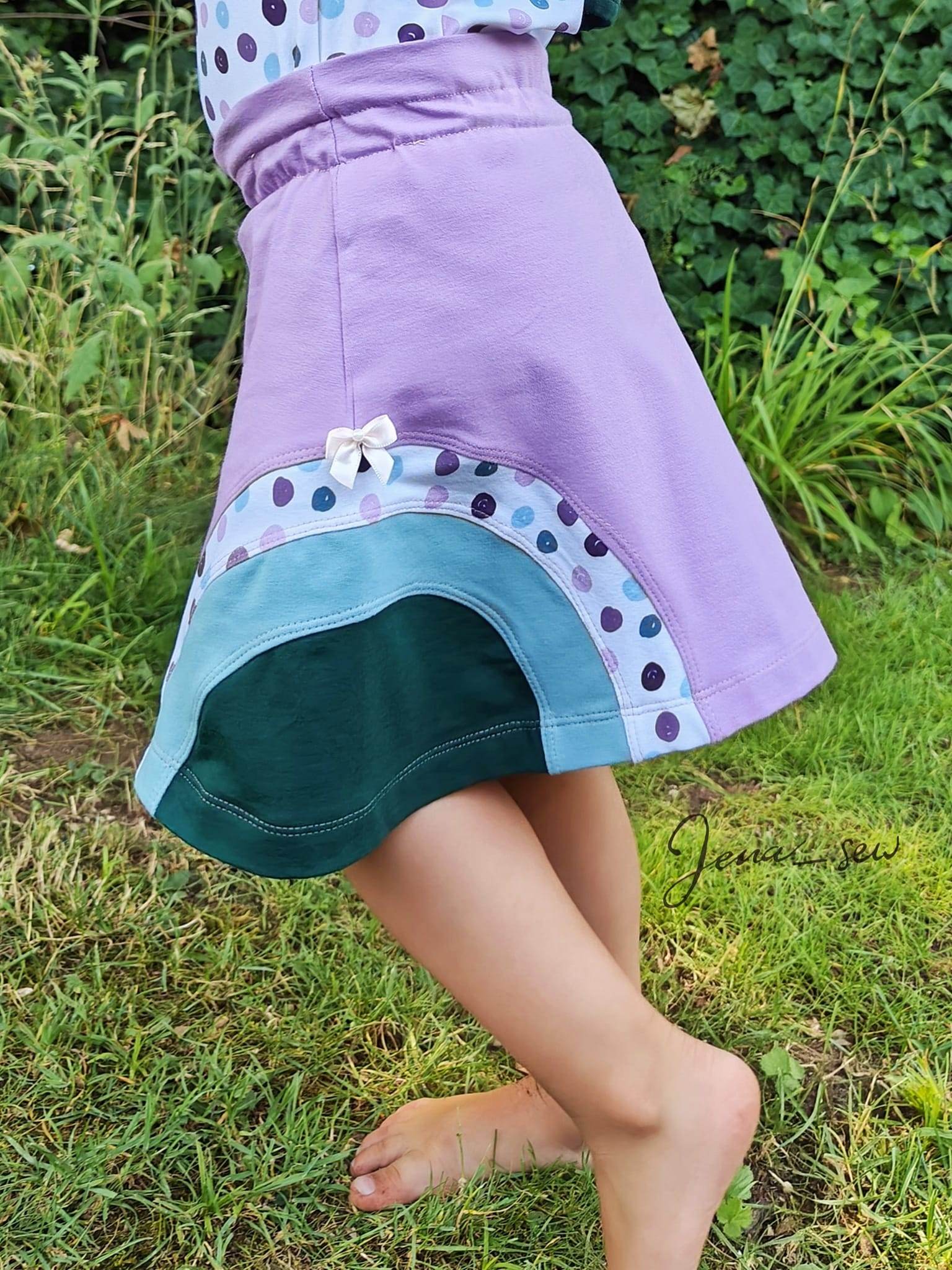 Schnittmuster / Sewing Pattern *Big Wave Skirt* Size 74-158 / 9m - 12 Years - Sewando