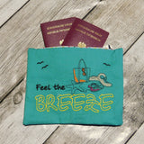 Stickdatei - Spruch "Feel the BREEZE"