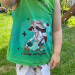 Schnittmuster Racerback Tanktop Shirt Kira für Mädchen Gr.92-164 - Sewando