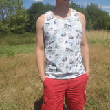 Schnittmuster Frank "The Tank" Shirt Gr. XS - XXXL