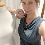 Schnittmuster Wasserfall-Shirt/Kleid "Tania" Gr. 32-46