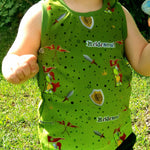 Schnittmuster Tankttop und Unterhemd Linus für Kinder Gr. 92-164 - Sewando