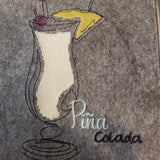 Stickdatei Single Line  "Cocktails"