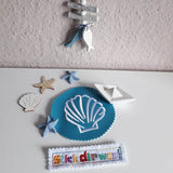 9x Stickdatei Muschel Satinstick und ITH - Sewando