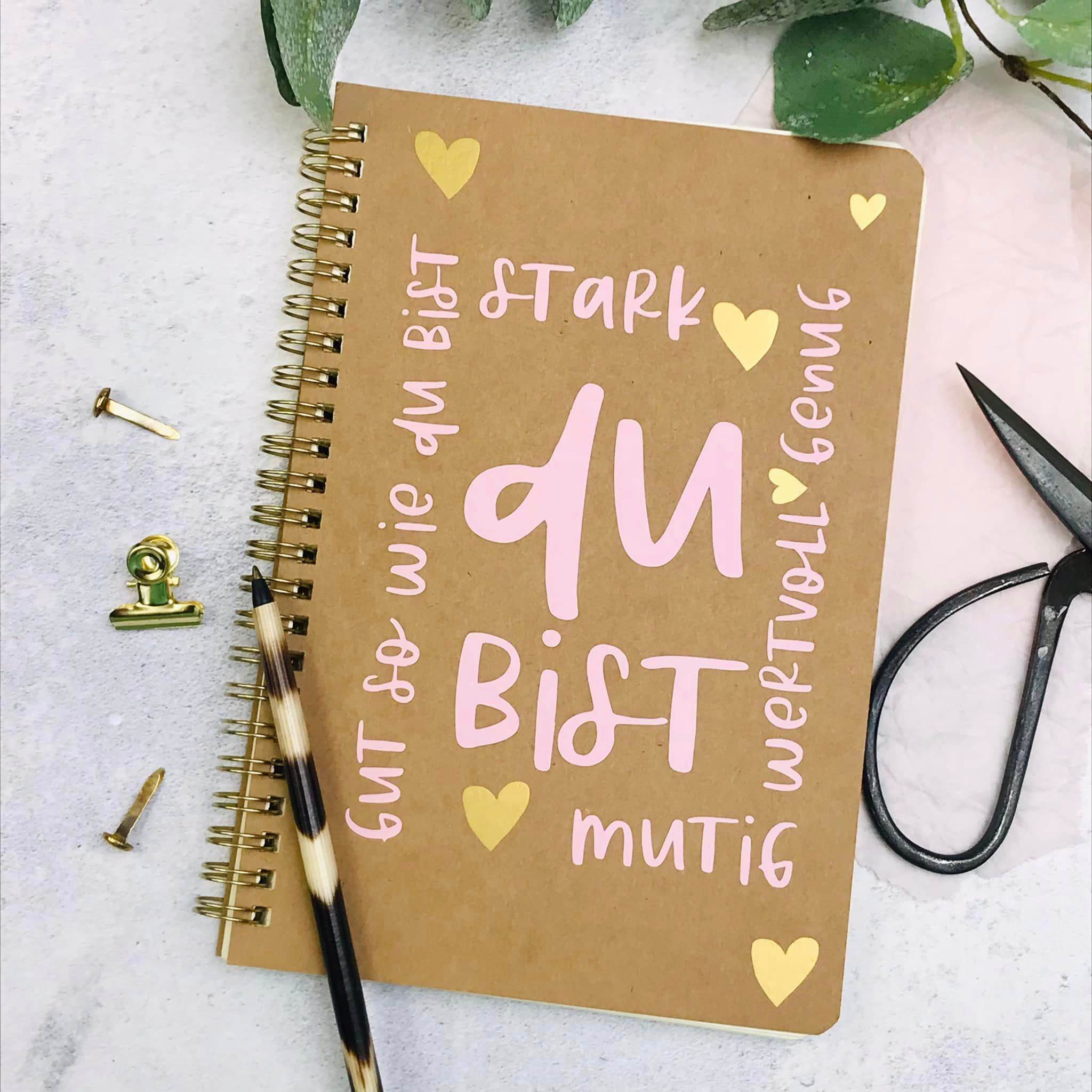 Du bist genug - Affirmationen - Spruch - Plotterdatei - Sewando