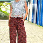 Schnittmuster Palazzohose Hose PIRK Gr. 32-54 : - Sewando
