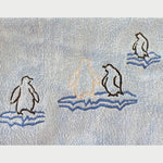 14x Stickdatei Pinguin mit Eisscholle Satinstick - Sewando