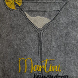 Stickdatei Single Line  "Cocktails"
