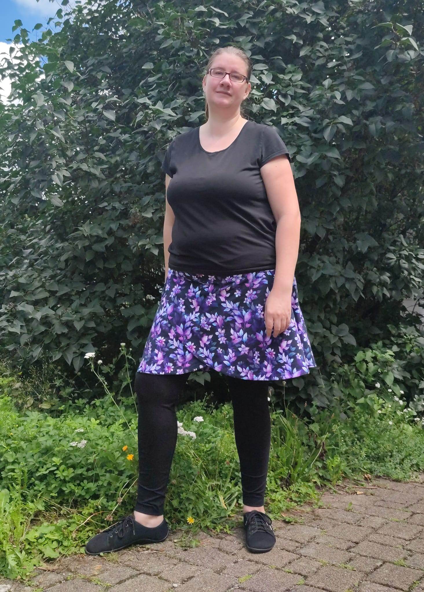 Schnittmuster Rock mit Leggings Roggings Curvy für Damen Gr. 46-60 - Sewando