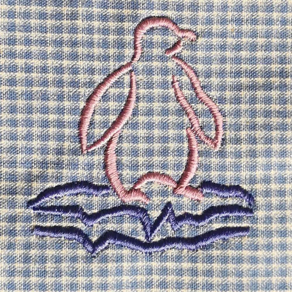 14x Stickdatei Pinguin mit Eisscholle Satinstick - Sewando