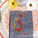 Stickdatei Single Line  "Cocktails"