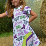 Schnittmuster *Big Wave Dress* #Ganzjahreskleid #Kleid Gr. 62-176. - Sewando