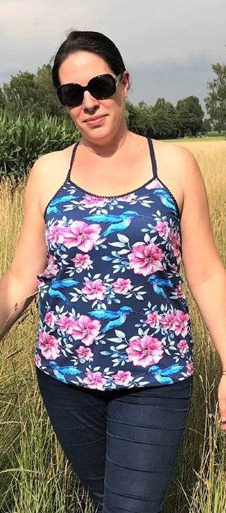 Schnittmuster Top ELENI Gr. XS-XL : - Sewando