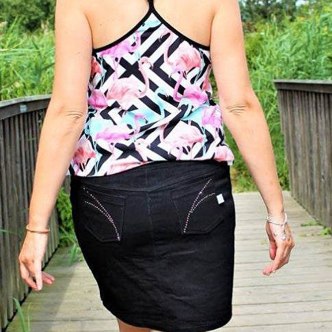 Schnittmuster Top ELENI Gr. XS-XL : - Sewando