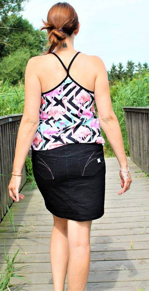 Schnittmuster Top ELENI Gr. XS-XL : - Sewando