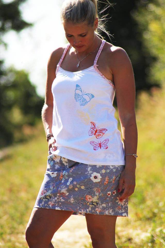 Schnittmuster Top ELENI Gr. XS-XL : - Sewando