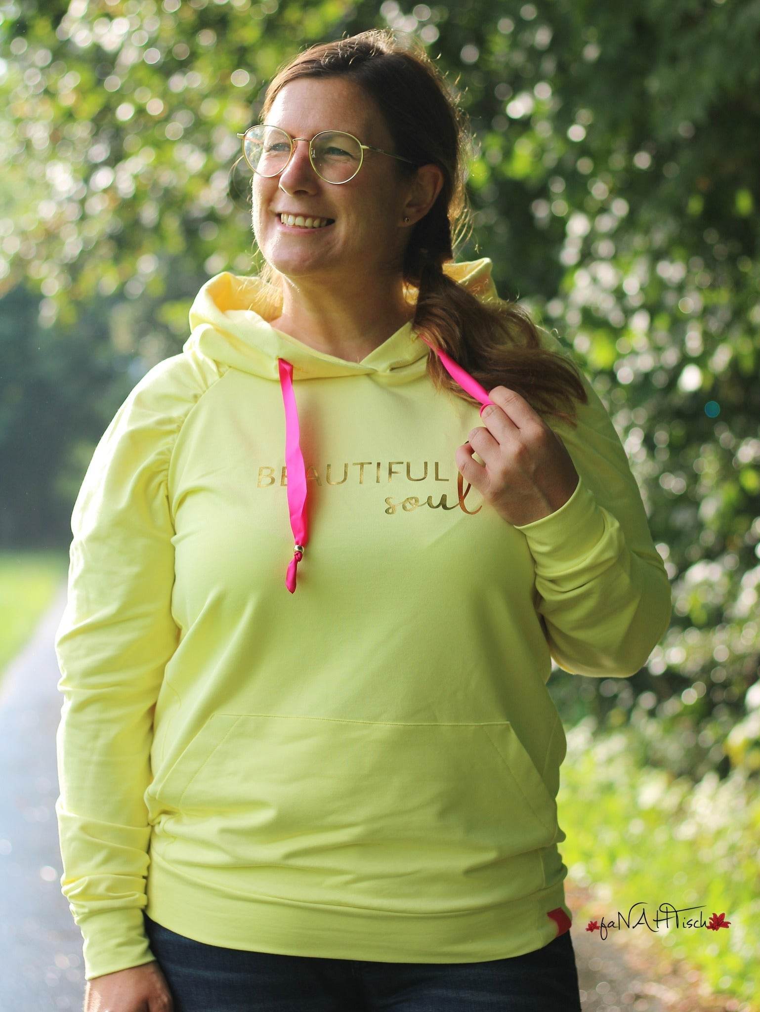 Schnittmuster Hoodie EBERN Gr. 34-56 + gratis Plotterdatei : - Sewando