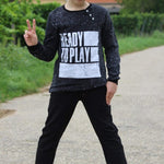 Sweatie Sweatpullover mit coolen Teilungen und Taschen - C: Familien-Sparpaket für 69cm-140cm Körpergröße - Sewando