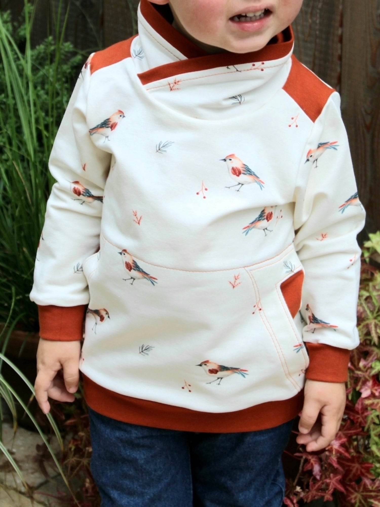 Schnittmuster Hoodie Winter-Tadeo Gr. 74-140 - Sewando