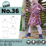 Schnittmuster timtom No.36 Kindergartenkleid Gr. 86-128 - Sewando
