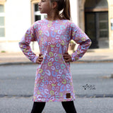 Schnittmuster Blickfang – Longshirt Größen 92-152 - Sewando
