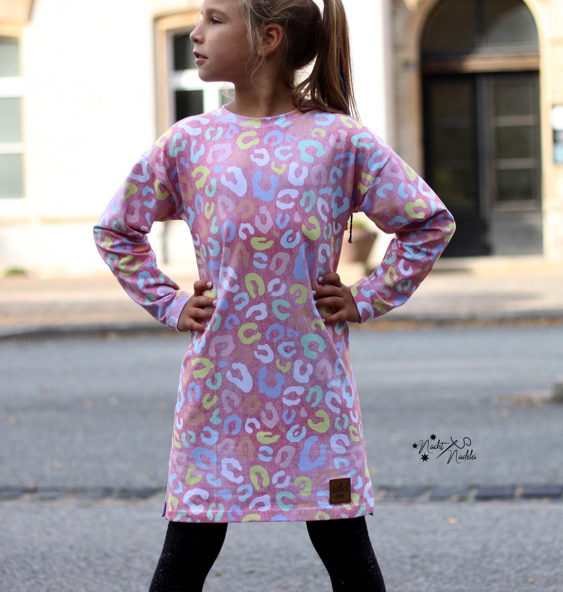 Schnittmuster Blickfang – Longshirt Größen 92-152 - Sewando