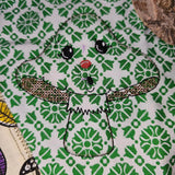 Stickdatei - 6 Pilze mit Gesicht (ITH und Doodle) - Sewando