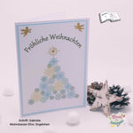 Digistamp Weihnachtsbaum Schneeflocken Plotten, Sublimation, Drucken, Digistamp - Sewando