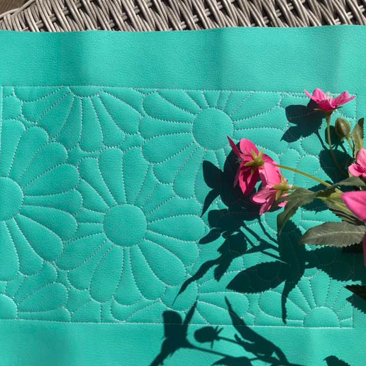 6x Stickdatei Füllmuster Blume - Sewando