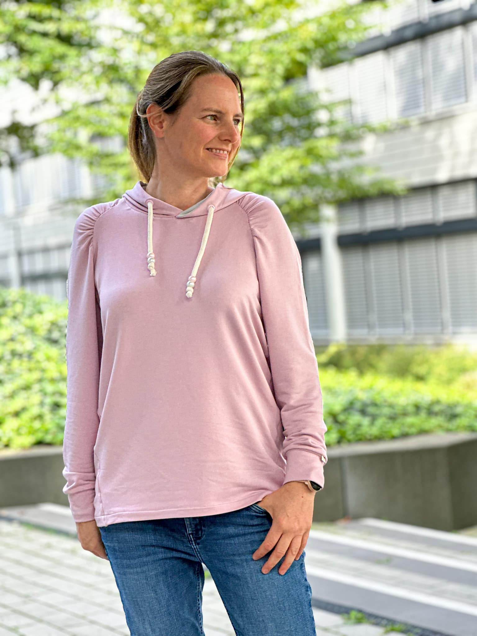 Schnittmuster Hoodie EBERN Gr. 34-56 + gratis Plotterdatei : - Sewando
