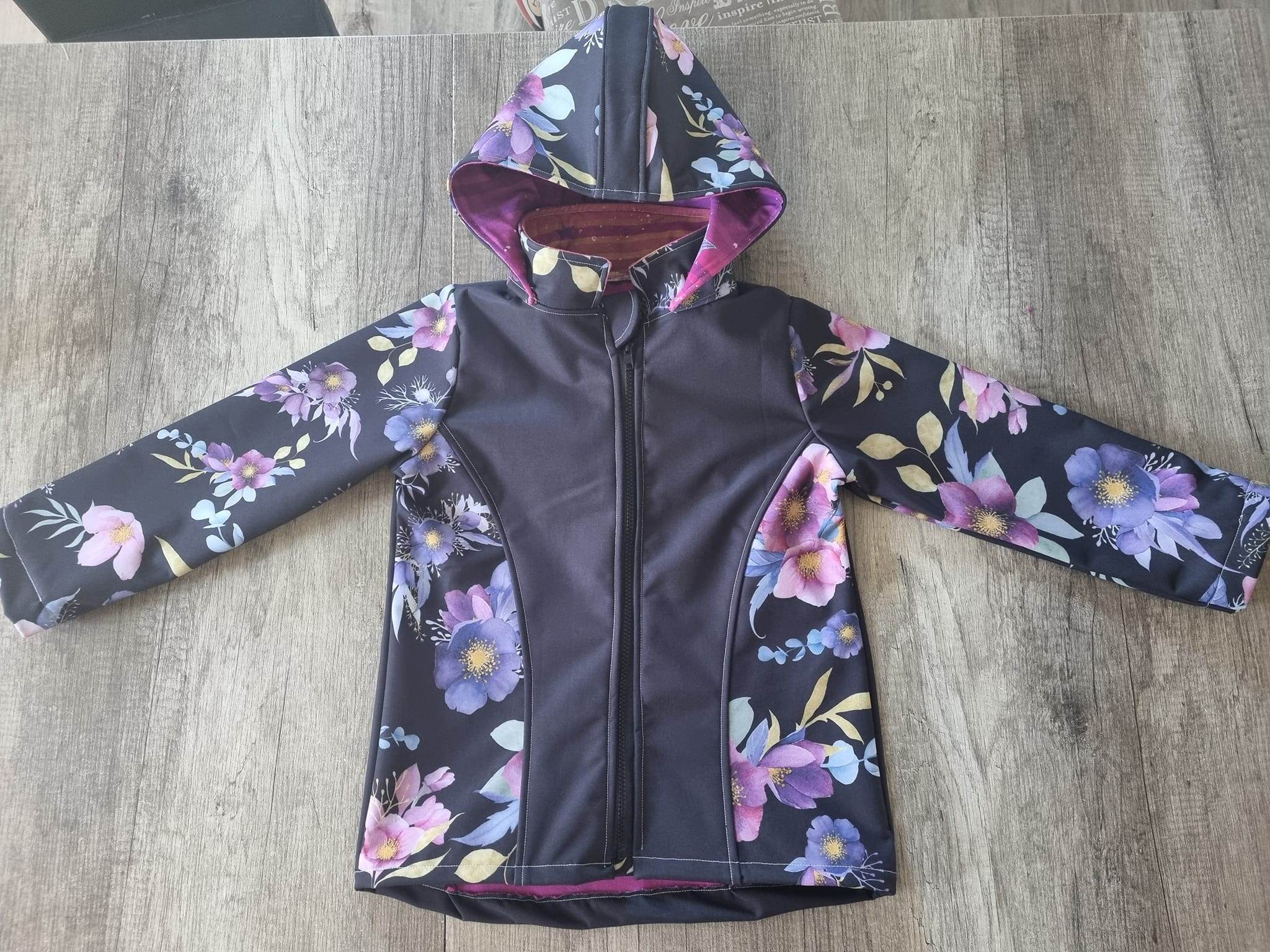 Softshelljacke ZUCKERMAUS GIRLS Gr. 110 - 164 Walkjacke - Sewando