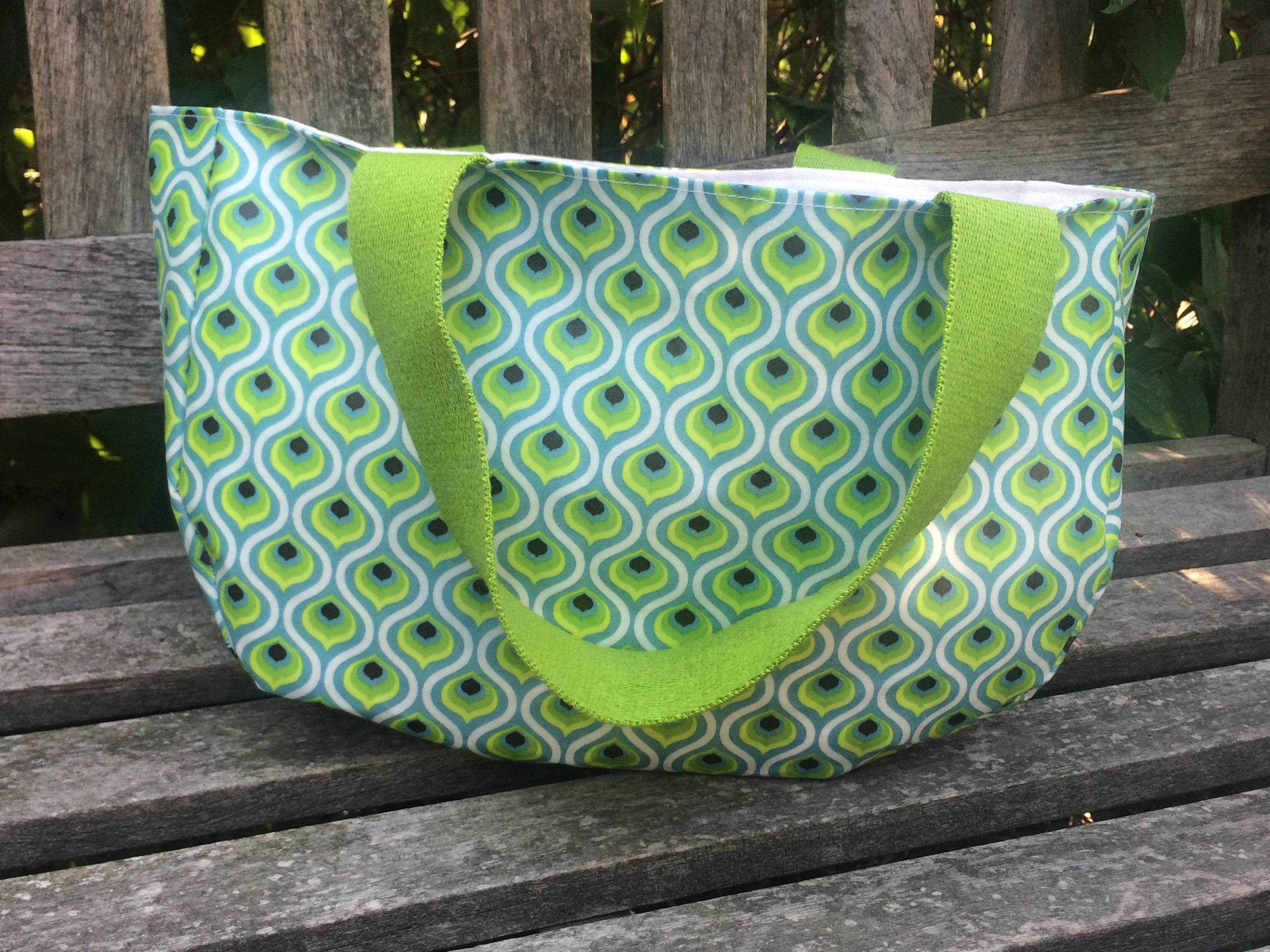 Ebook Vroni Lunchbag Tasche Handtasche Einkaufstasche Frühstücksbeutel Einkausfbeutel - Sewando