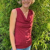Schnittmuster Wasserfall-Shirt/Kleid "Tania" Gr. 32-46