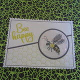 Stickdatei - Mugrug "BEE happy"