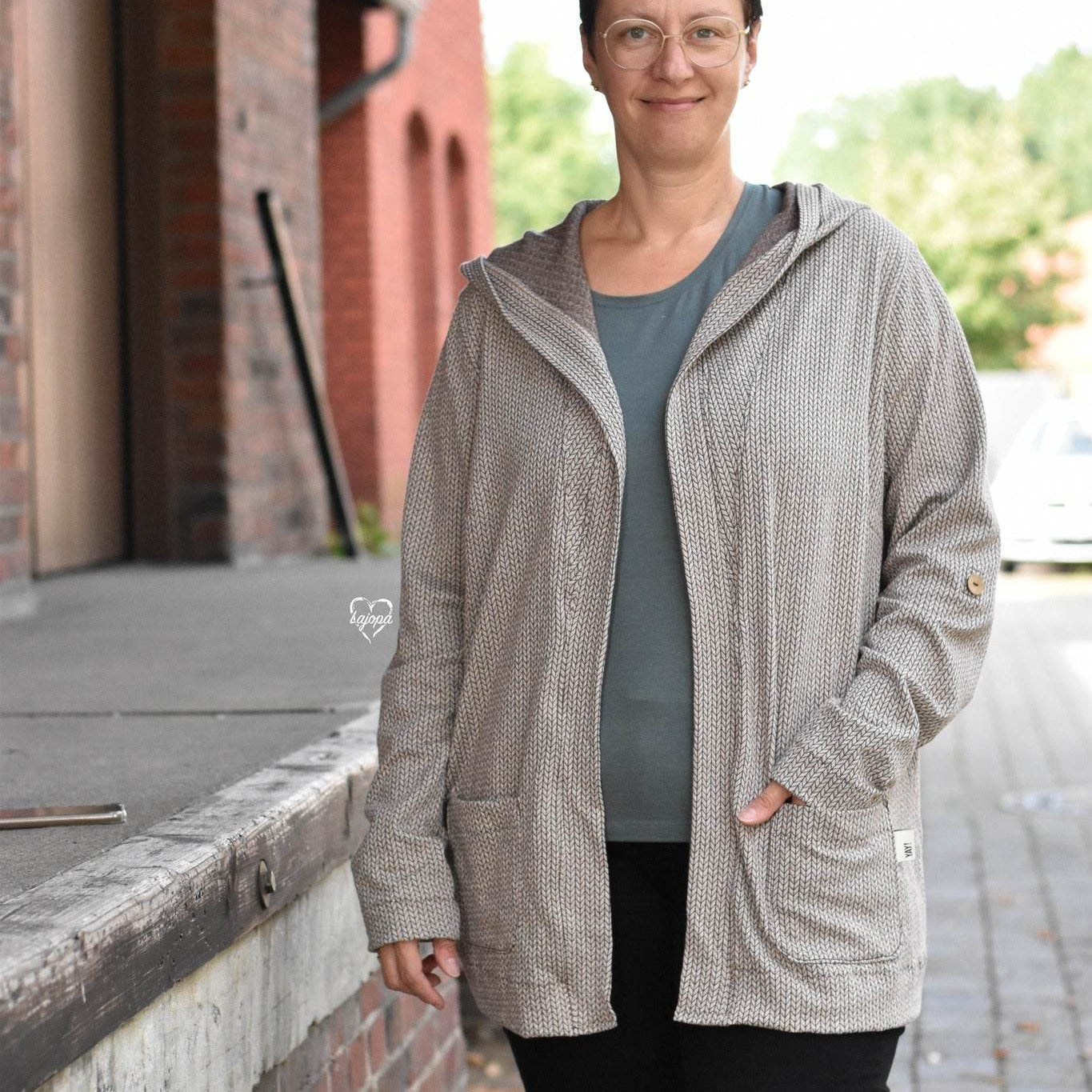 Schnittmuster Cardigan Lova Gr. 32-60 - Sewando