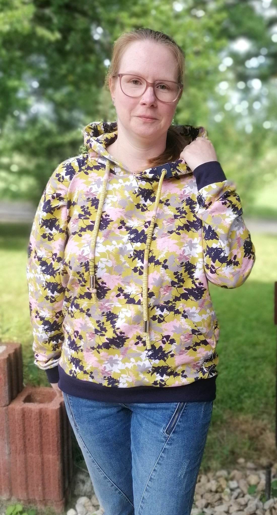 Schnittmuster Hoodie EBERN Gr. 34-56 + gratis Plotterdatei : - Sewando