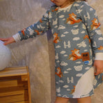 Schnittmuster *Big Wave Dress* #Ganzjahreskleid #Kleid Gr. 62-176. - Sewando