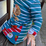 Schnittmuster *Big Wave Dress* #Ganzjahreskleid #Kleid Gr. 62-176. - Sewando