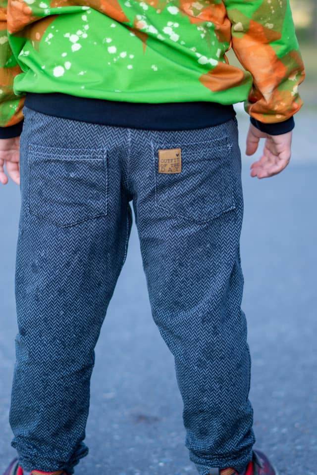 Alldayhose (3 Hosentypen mit verschiedenen Weiten und Figurtypen) für 69cm-140cm Körpergröße - Sewando