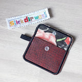 4x Stickdatei Minitäschchen "Alles Gute"