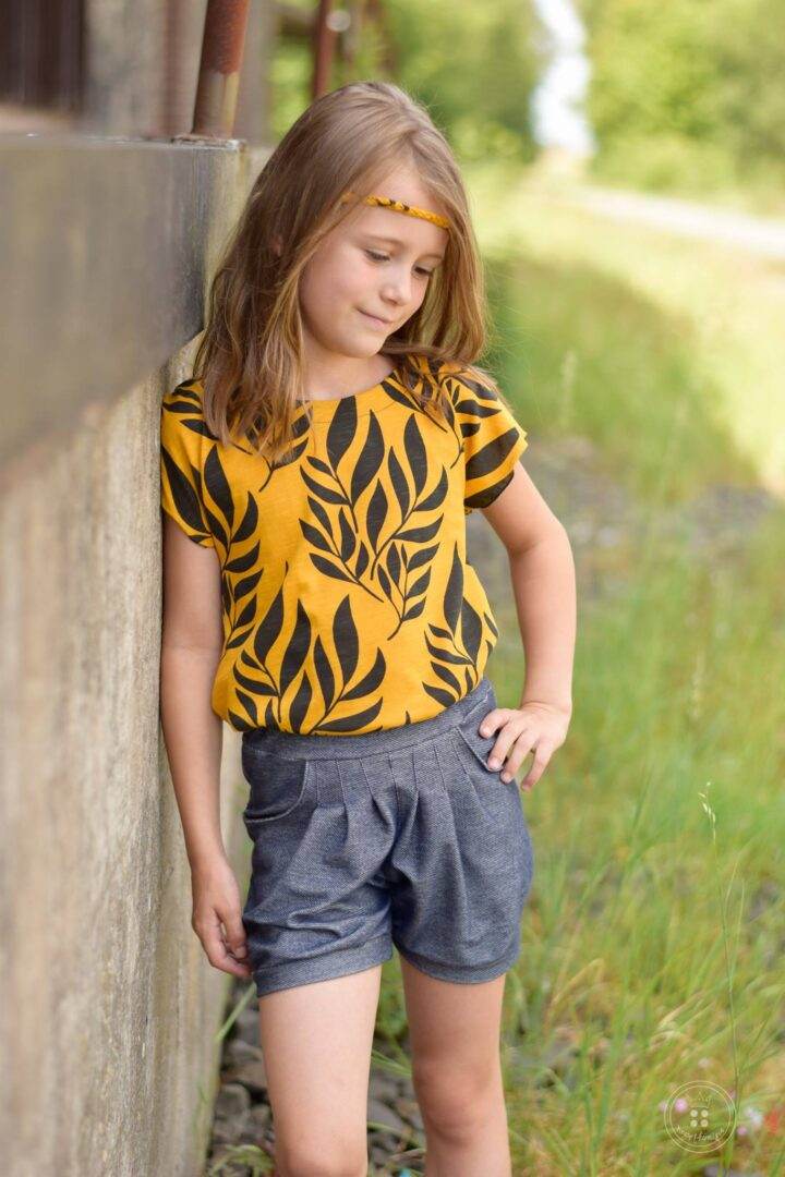 PASST GARANTIE Outfitset (3 Ebooks) Gr. 105-140 : Sonntagskind & Stadtmädchen Shirt/Top & Add on - Sewando