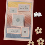 Digiset Strahlen Mandala, Plotterdatei, Sublimation, Digistamp, Digipaper - Sewando