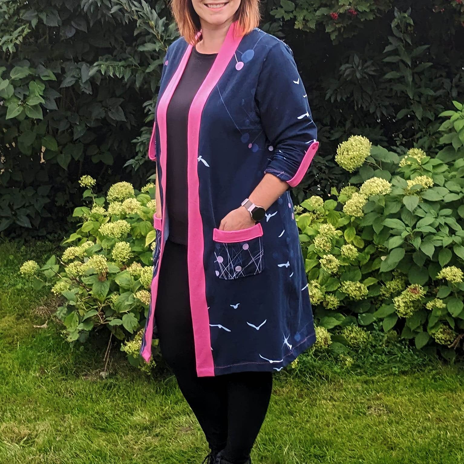Schnittmuster Cardigan Lova Gr. 32-60 - Sewando