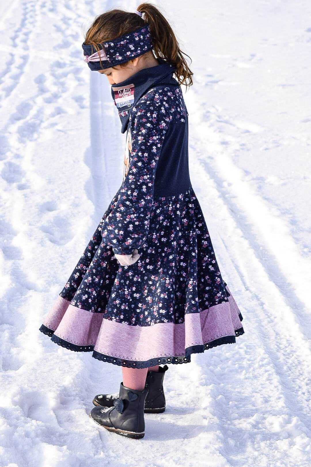 Schnittmuster Kleid Alianda Gr. 80 bis 152 - Sewando