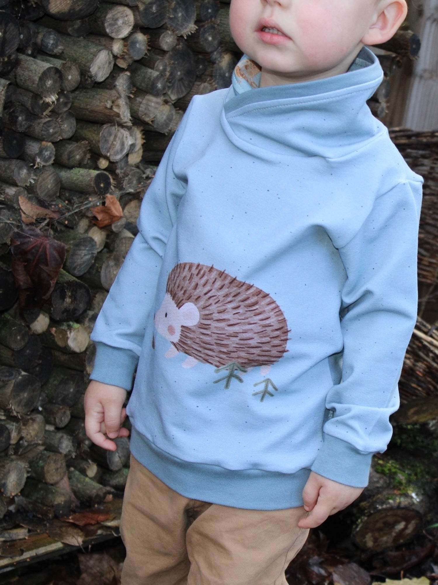 Schnittmuster Hoodie Winter-Tadeo Gr. 74-140 - Sewando