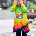 Schnittmuster Aya Pullover Kleid Gr. 80 bis 152 - Sewando